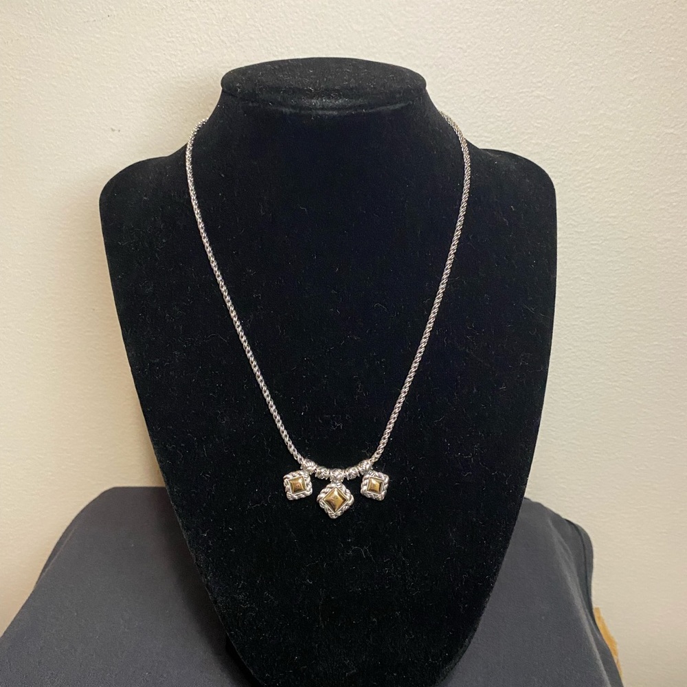 JAI By John Hardy 14K Gold Silver Necklace